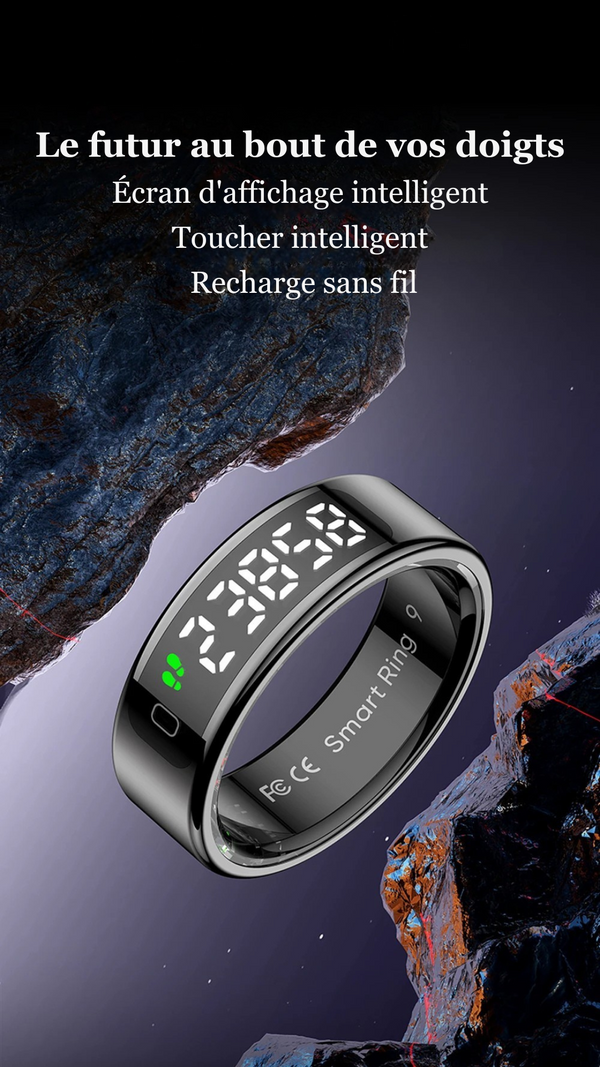 RingSense ! La Bague Intelligente Élégante qui Prend Soin de Vous