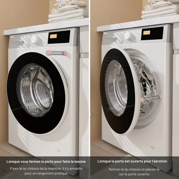 AirFlow ! Support de Porte Anti-Moisissure pour Machine à Laver