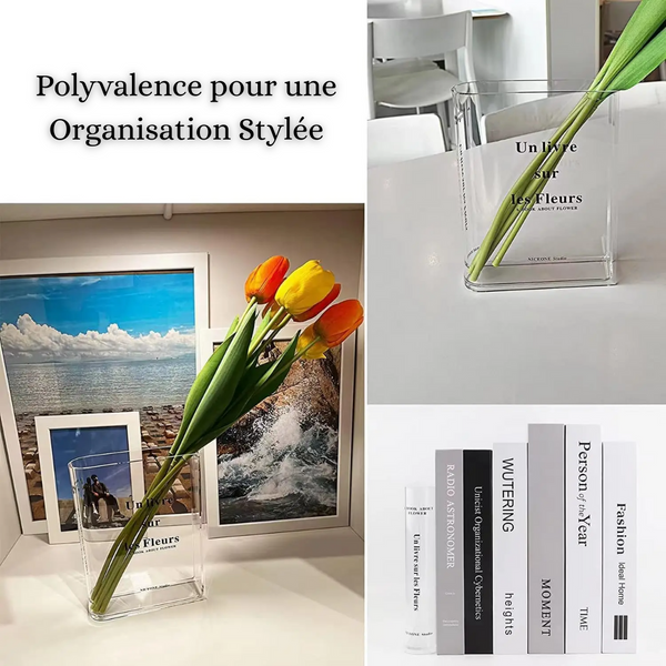 Florabook – Le Vase Inspiré par les Livres