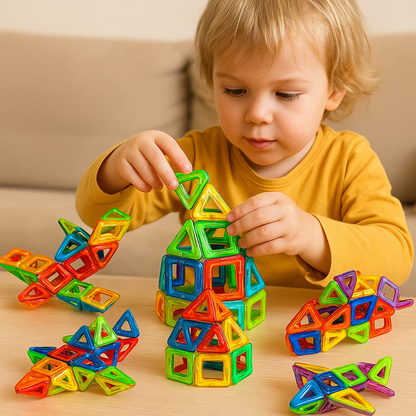 ConstruMag - Blocs de construction magnétiques pour enfants