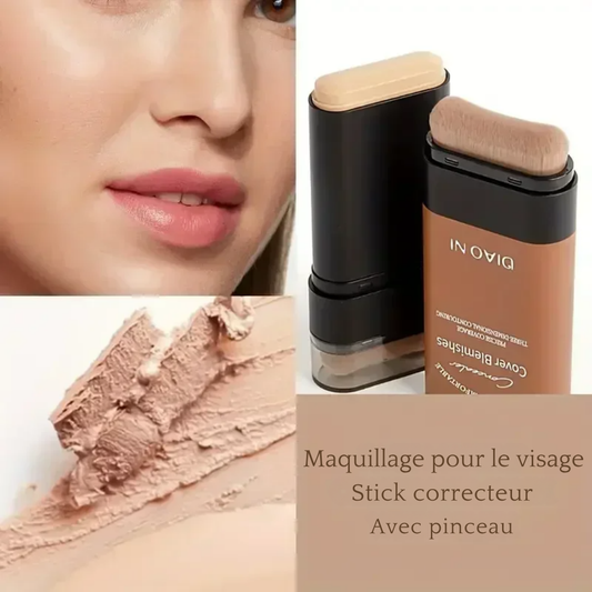 HydraCover – Fond de Teint Stick Éclat Hydratant